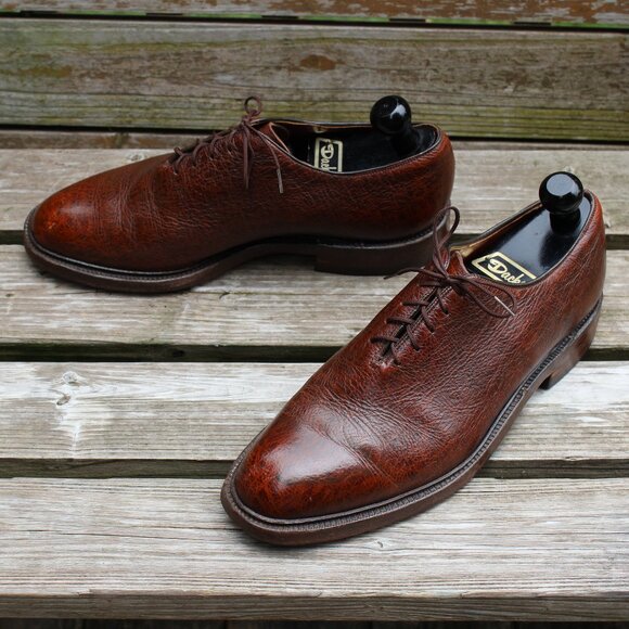 Vintage 80s Dack's Antelope Whole-Cut Oxford, Made in Canada, Men's 10 Wide - Picture 5 of 12
